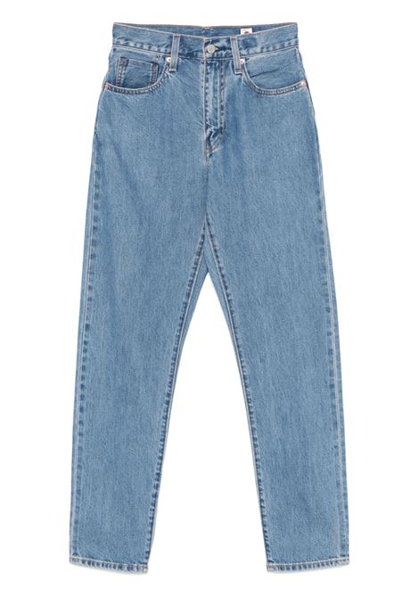 Blue high-rise jeans Levi's - women